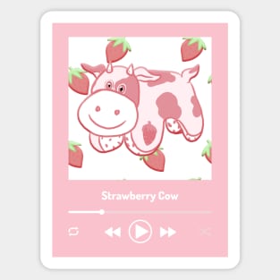 Strawberry Cow Song Sticker